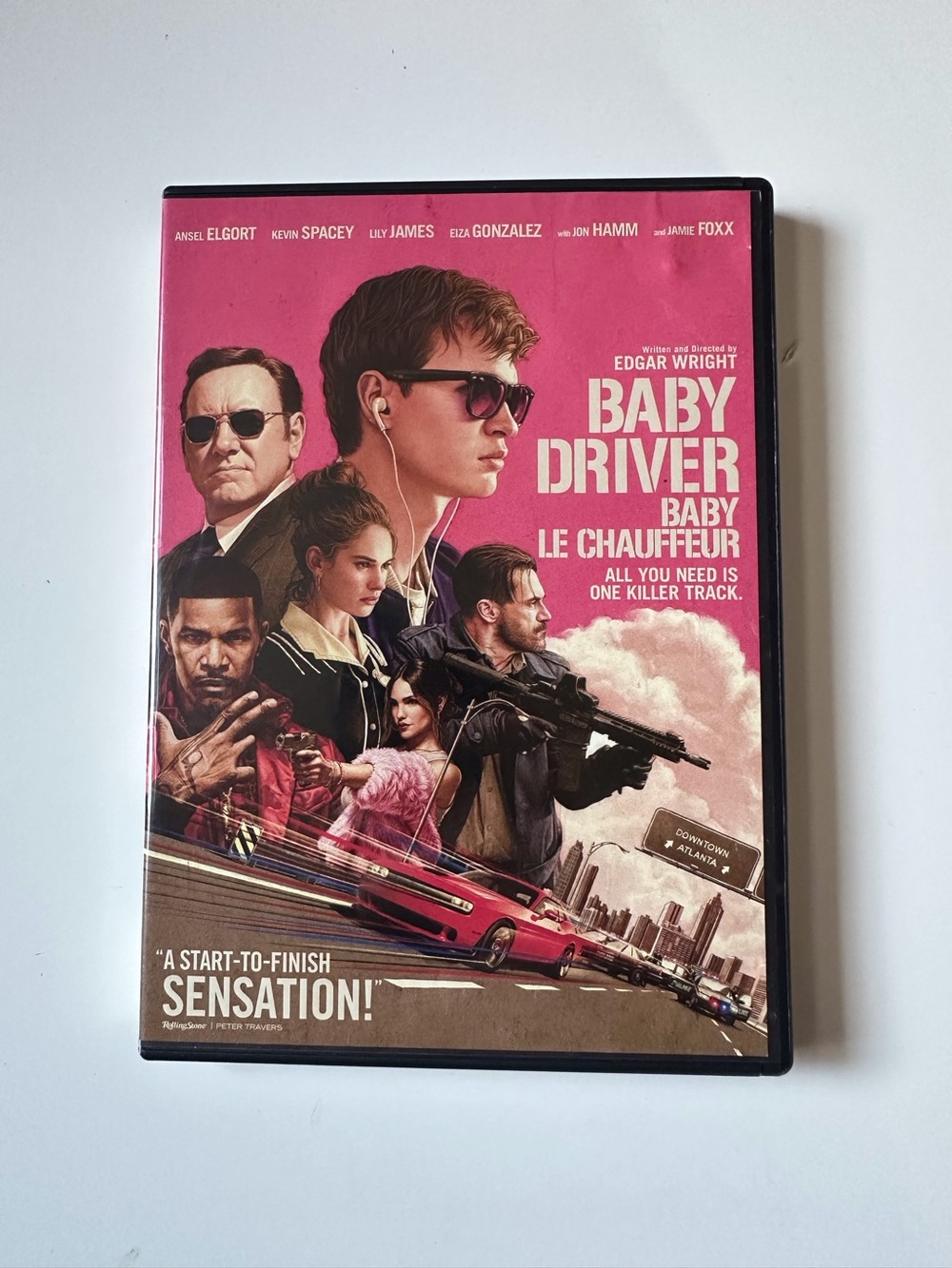 Baby Driver (DVD, 2017) Edgar Wright Ansel Elgort